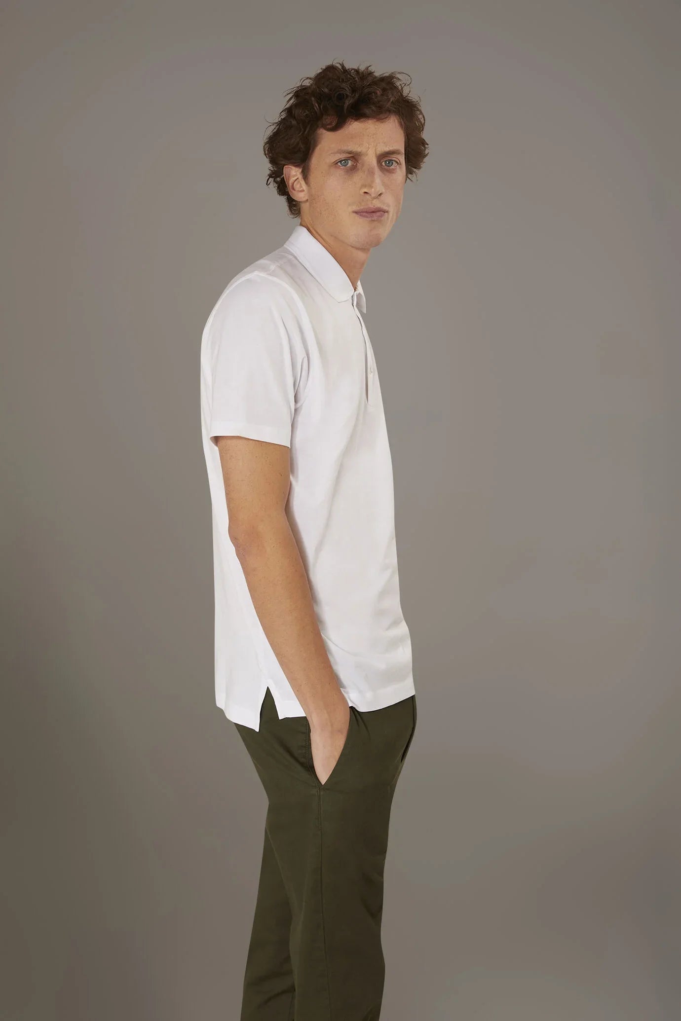 Short sleeves polo 100% pure supima cotton
