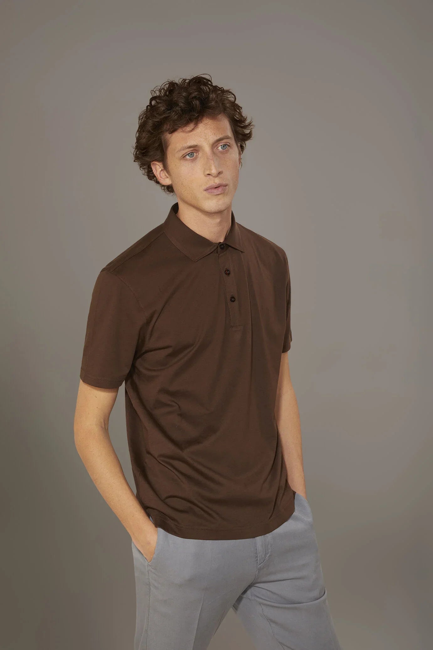 Short sleeves polo 100% pure supima cotton
