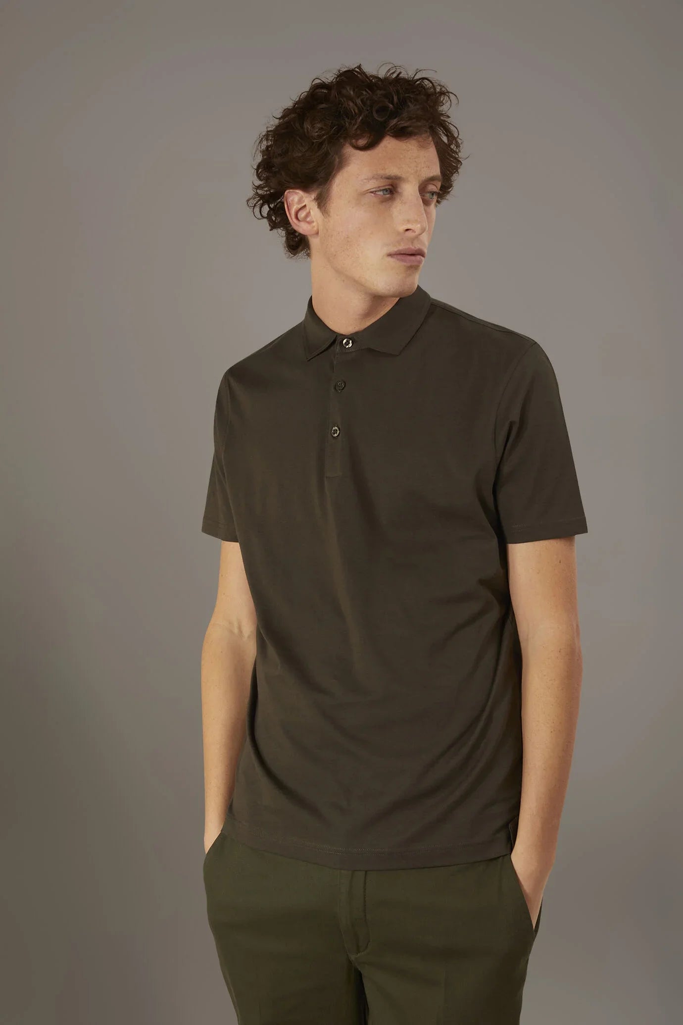 Short sleeves polo 100% pure supima cotton
