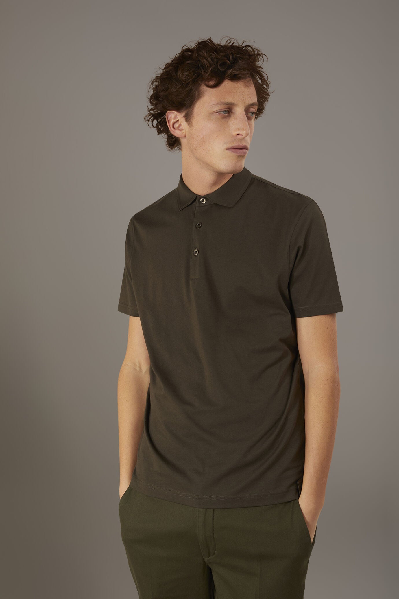 Short sleeves polo 100% pure supima cotton