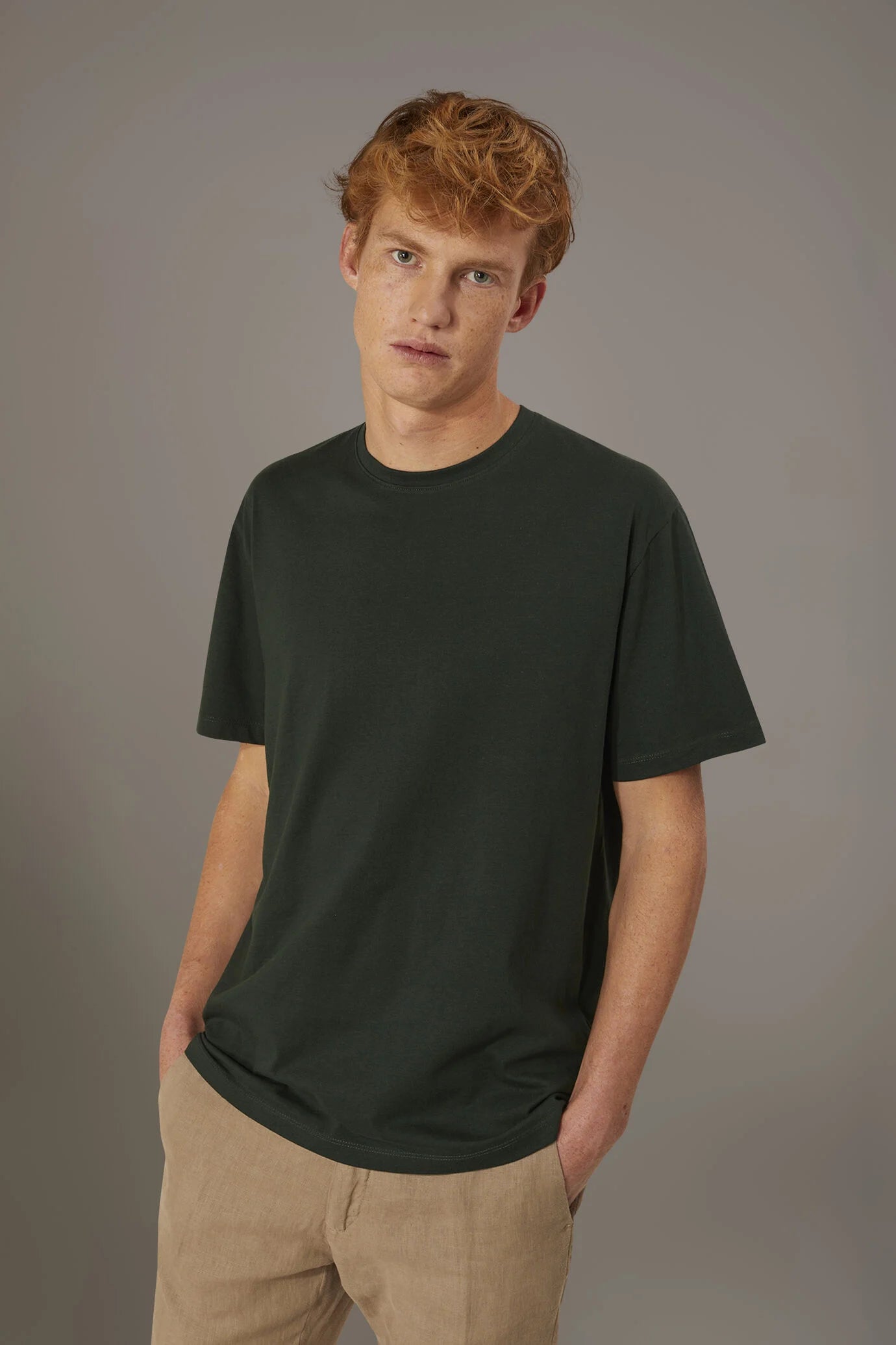 Round neck t-shirt 100% cotton