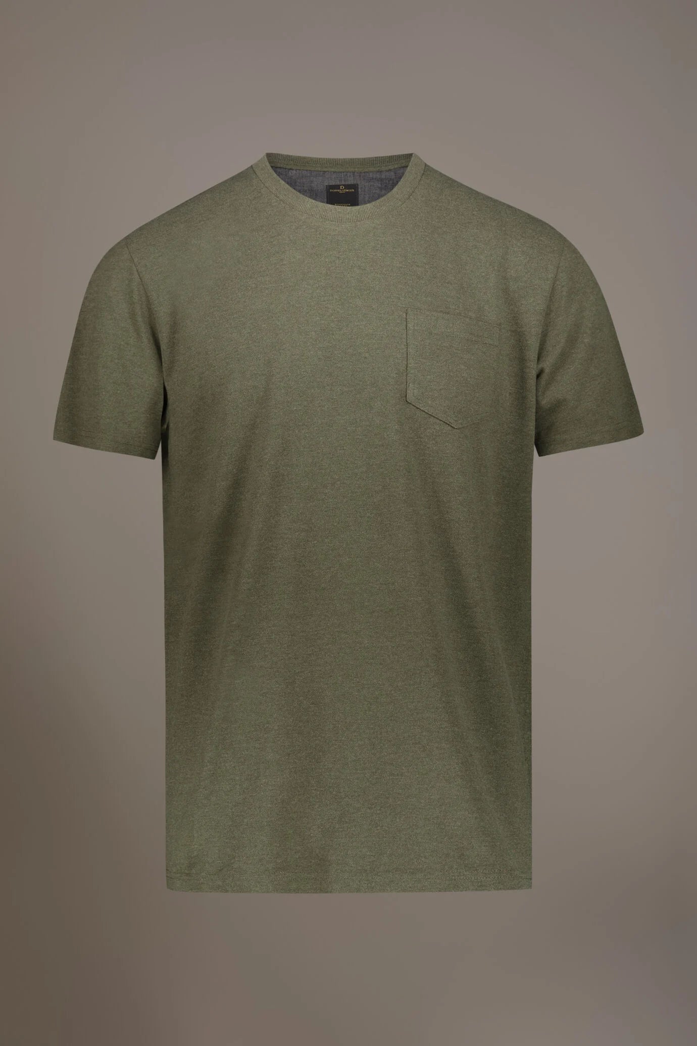 Round neck t-shirt melange