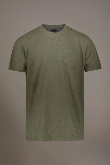Round neck t-shirt melange