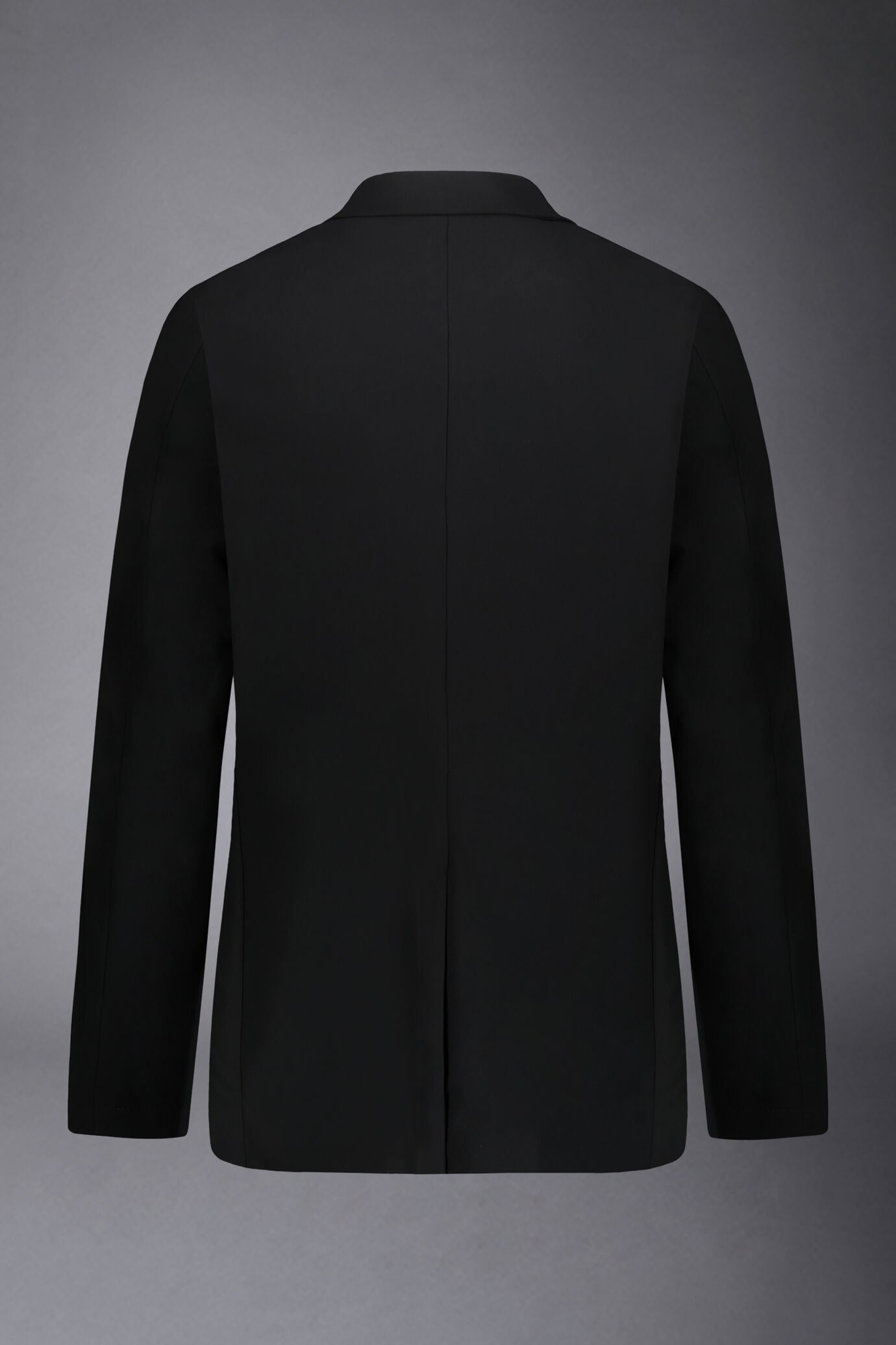 Men's single-breasted suit regular fit technical fabric