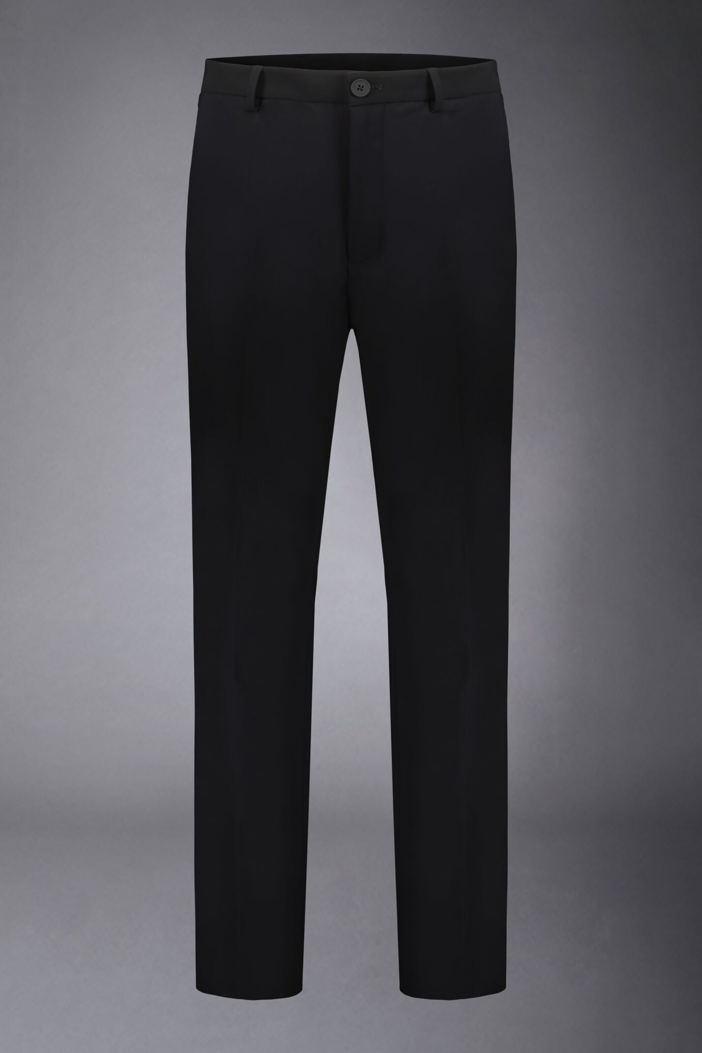 Men's single-breasted suit regular fit technical fabric