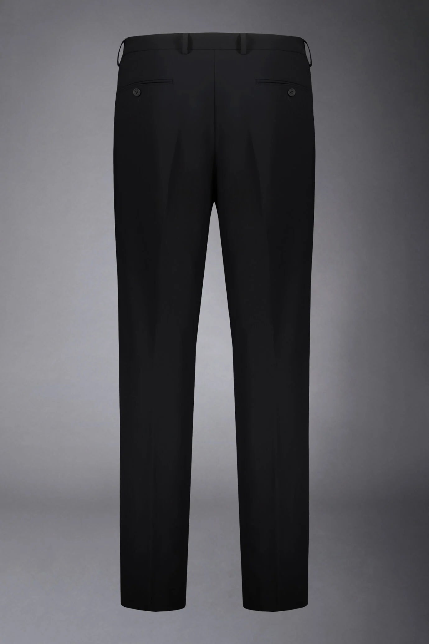 Men's single-breasted suit regular fit technical fabric
