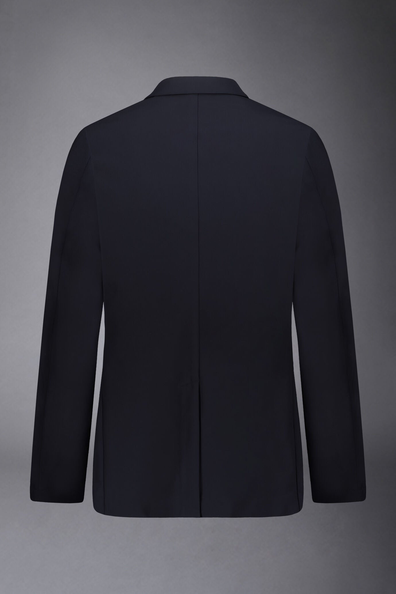 Men's single-breasted suit regular fit technical fabric