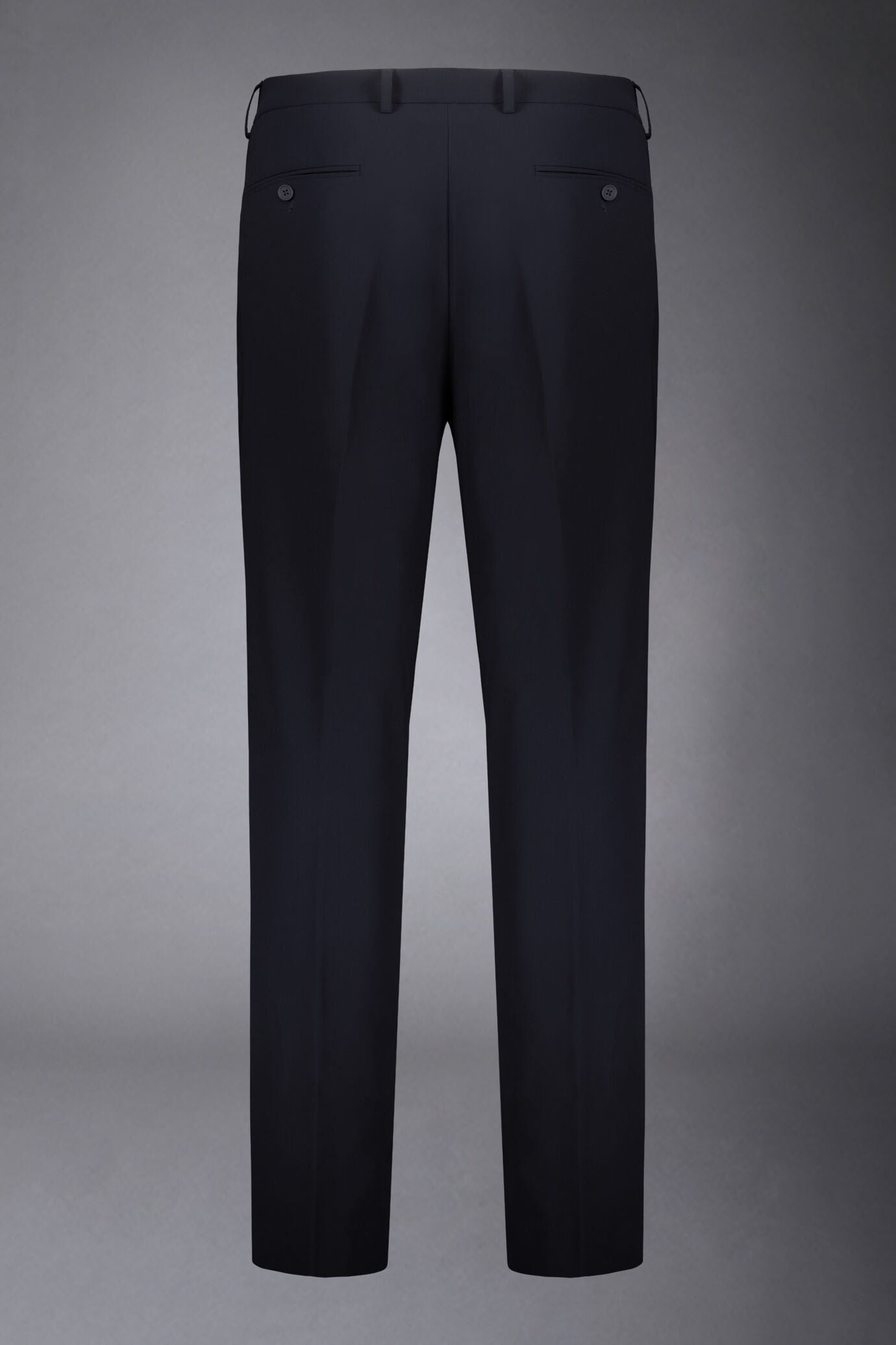 Men's single-breasted suit regular fit technical fabric