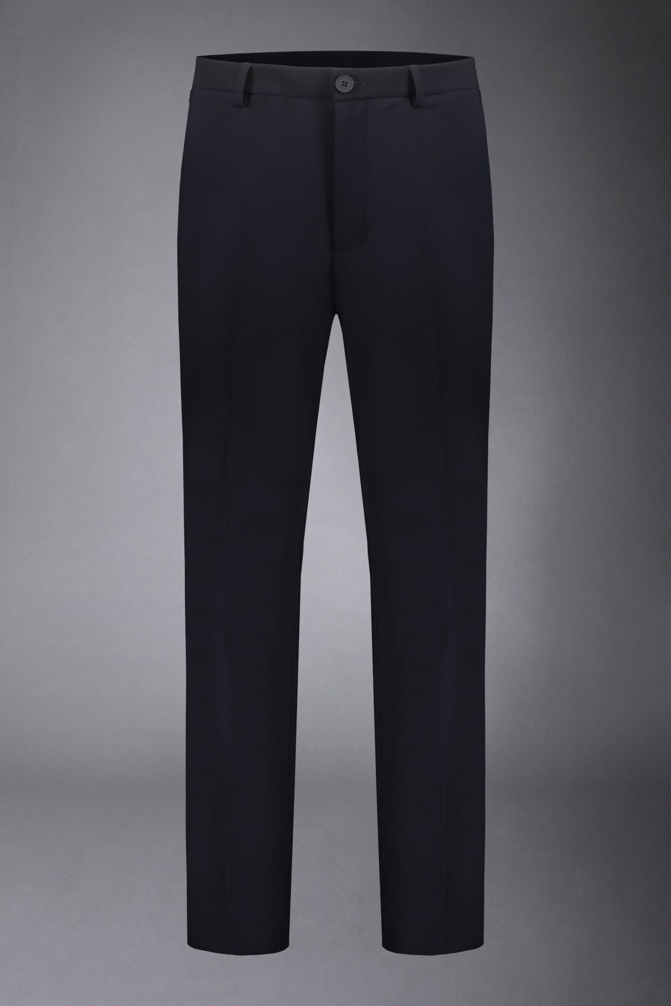 Men's single-breasted suit regular fit technical fabric