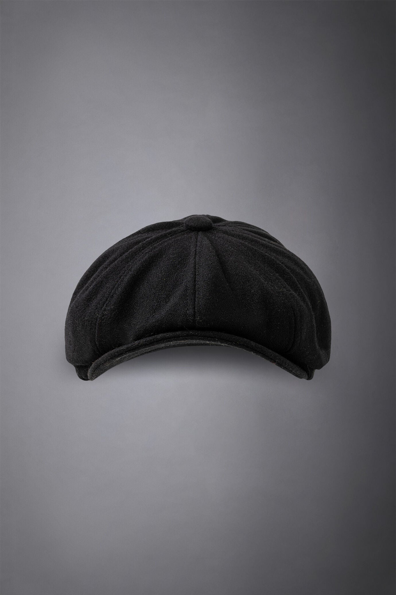 Men's boiled wool flat cap