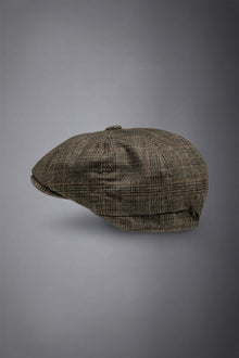 Men's prince of Wales flat cap