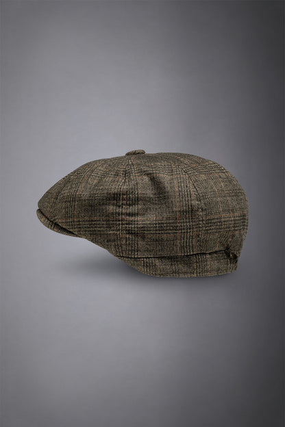 Men's prince of Wales flat cap