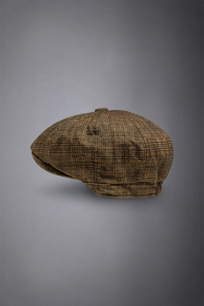 Men's prince of Wales flat cap