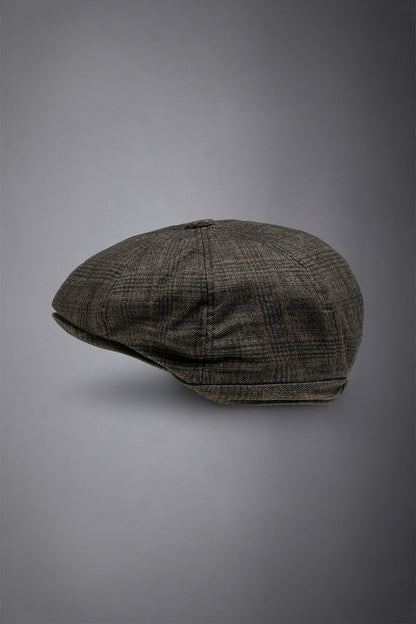 Men's prince of Wales flat cap