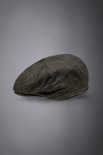 Men's prince of Wales flat cap