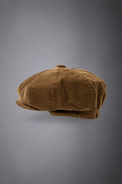 Men's corduroy flat cap