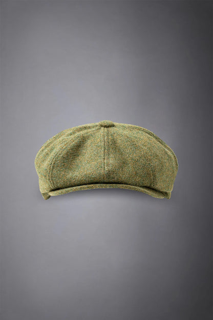Men's flat cap in tweed