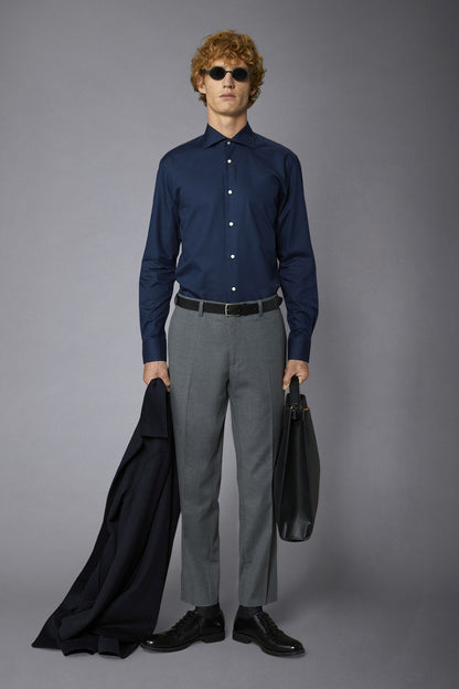 Men's regular fit french collar classic