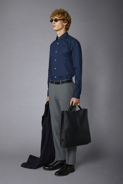 Men's regular fit french collar classic