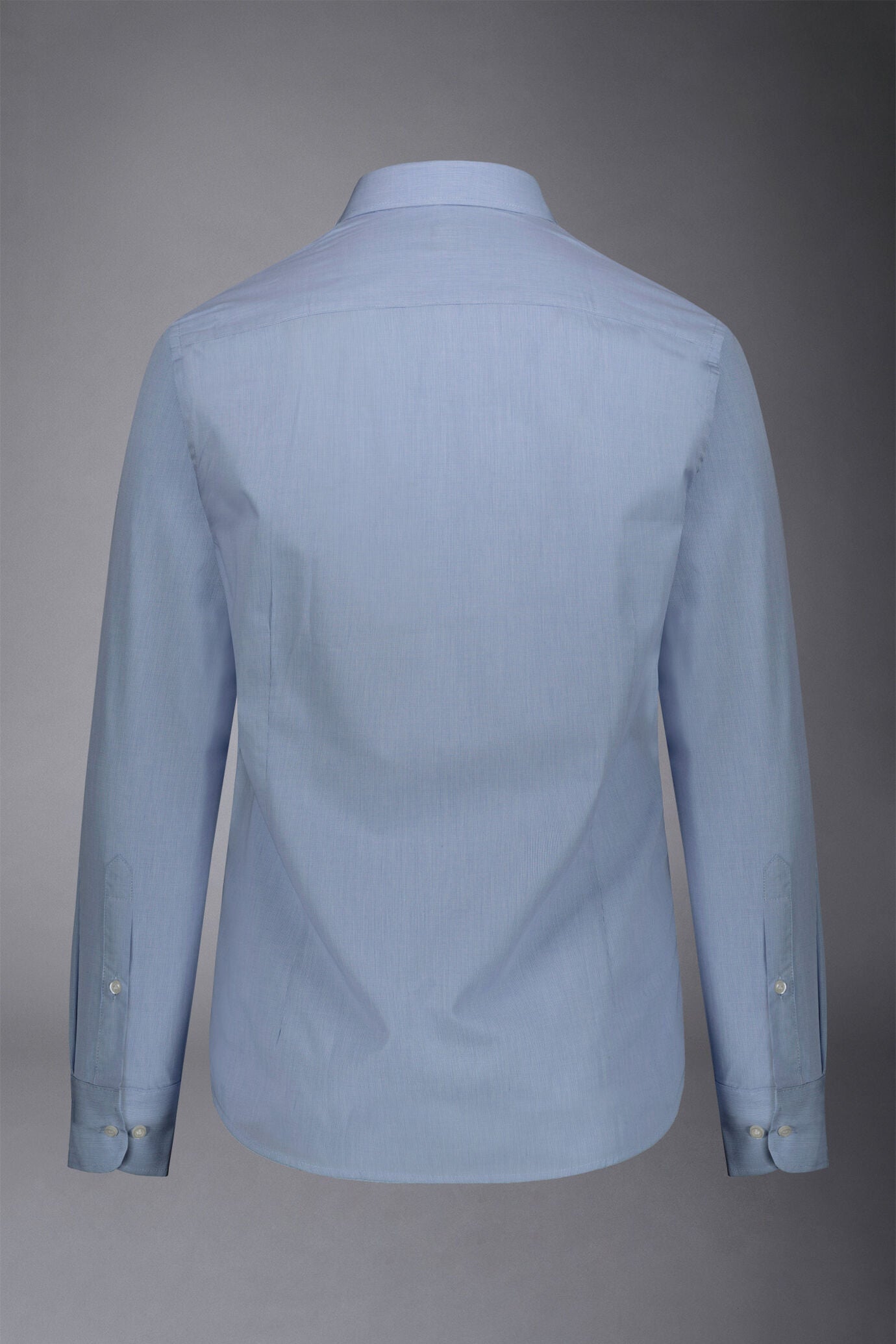 Men's checkered slim fit french collar regular shirt