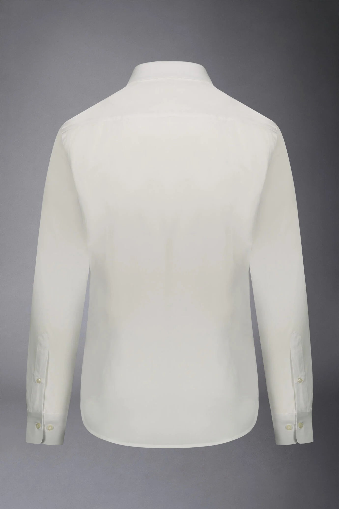 Men's slim fit french collar classic shirt barbed fabric