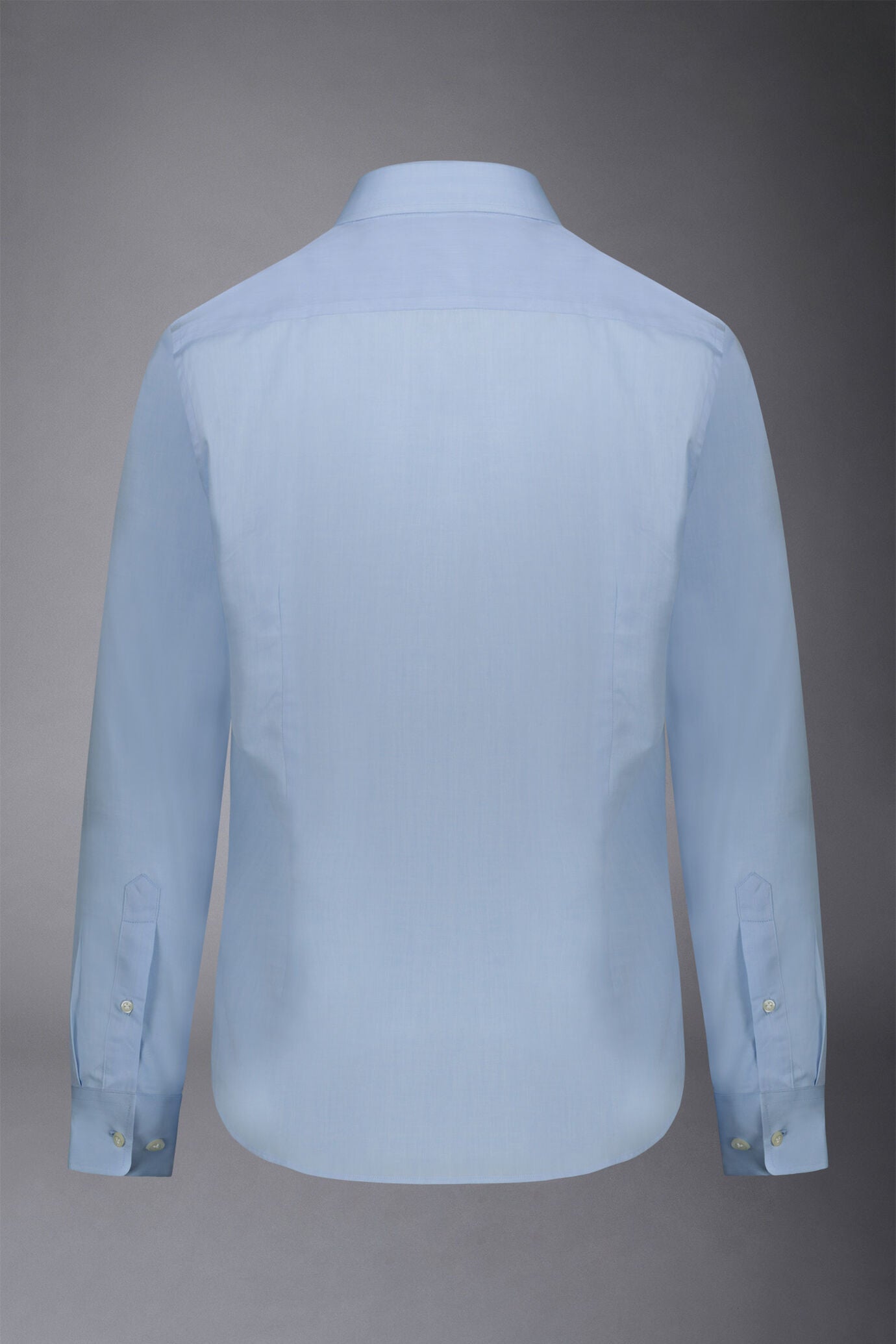 Men's slim fit french collar classic shirt barbed fabric