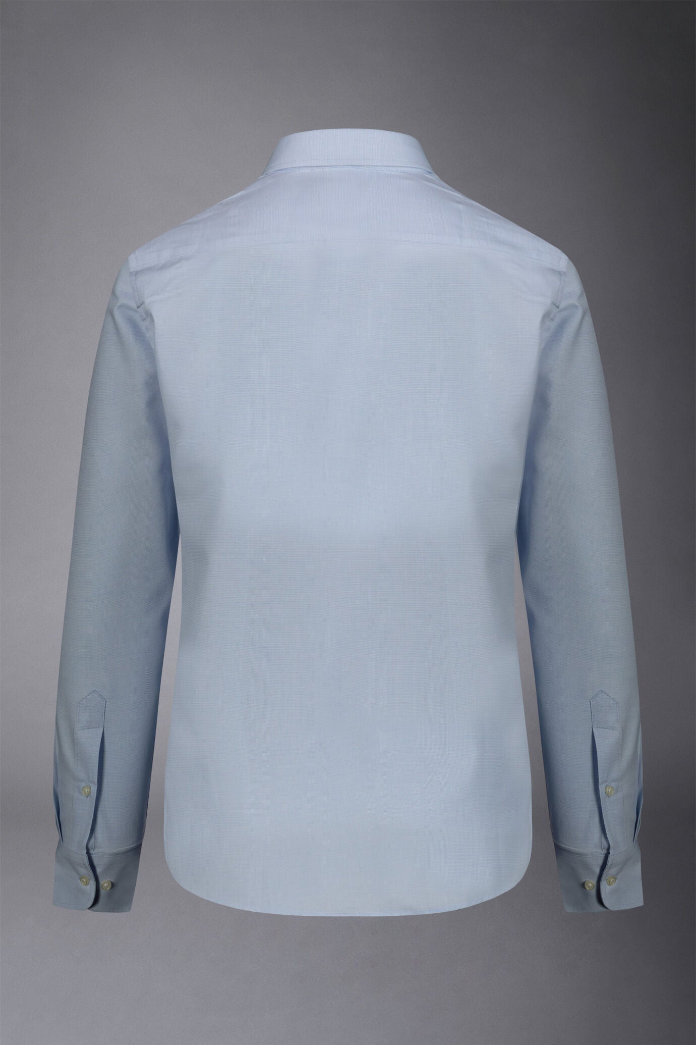 Men's regular fit french collar classic shirt dobby fabric