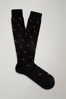 Men's knitted long socks