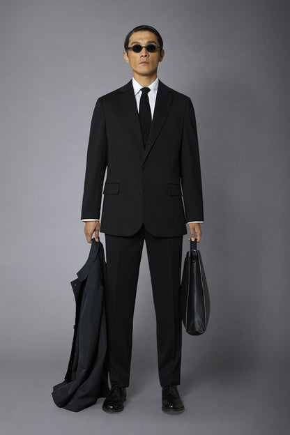 Men's single-breasted jacket in jersey regular fit