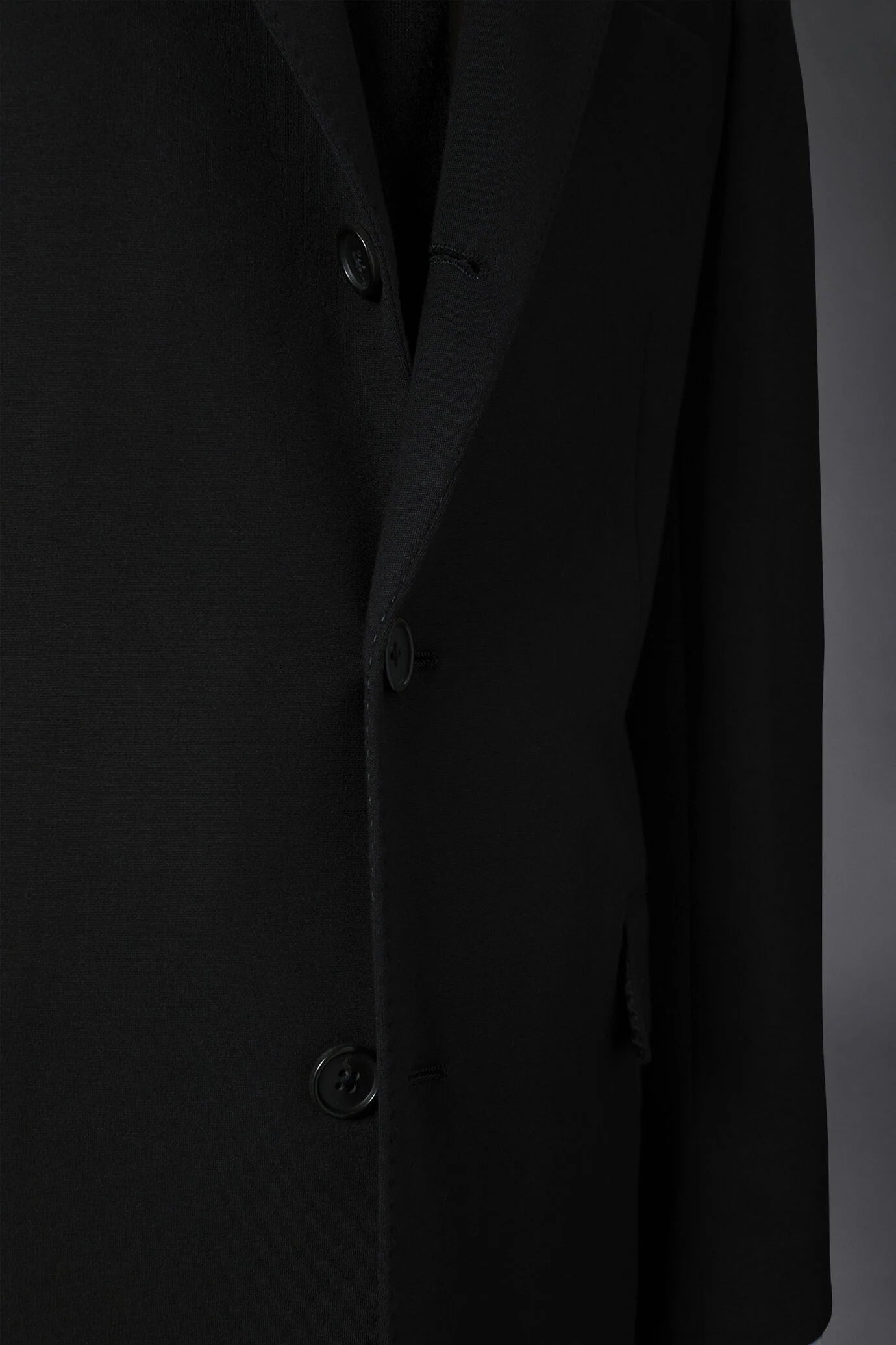 Men's single-breasted jacket in jersey regular fit