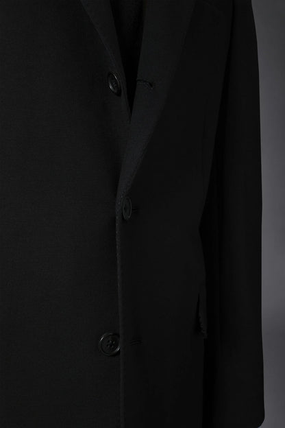 Men's single-breasted jacket in jersey regular fit