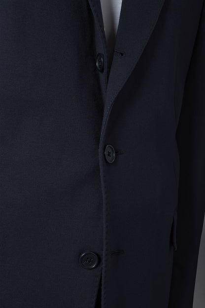 Men's single-breasted jacket in jersey regular fit