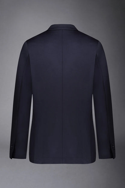 Men's single-breasted jacket in jersey regular fit