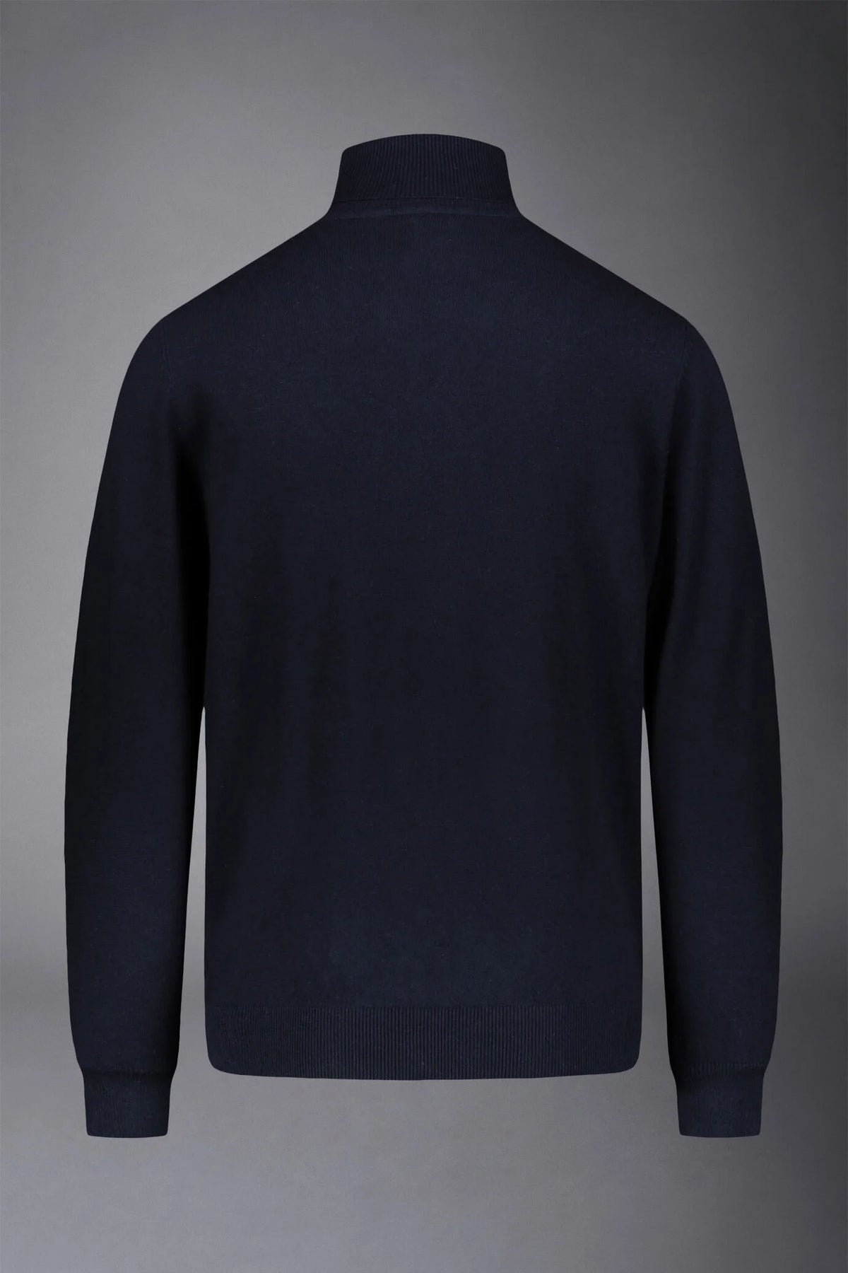 Men's wool and cotton turtleneck sweater