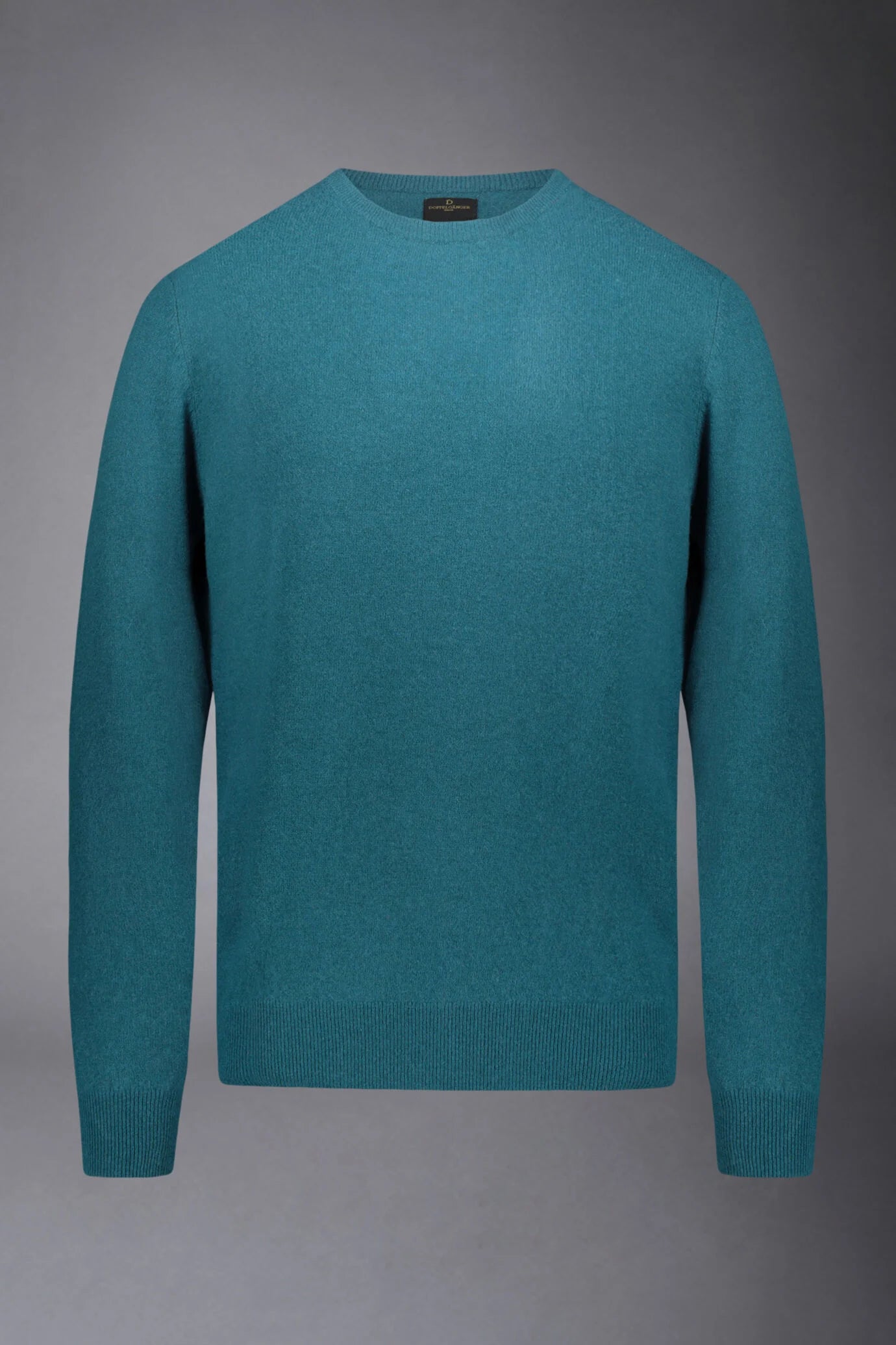 Men's crew neck wool blend lambswool regular fit sweater