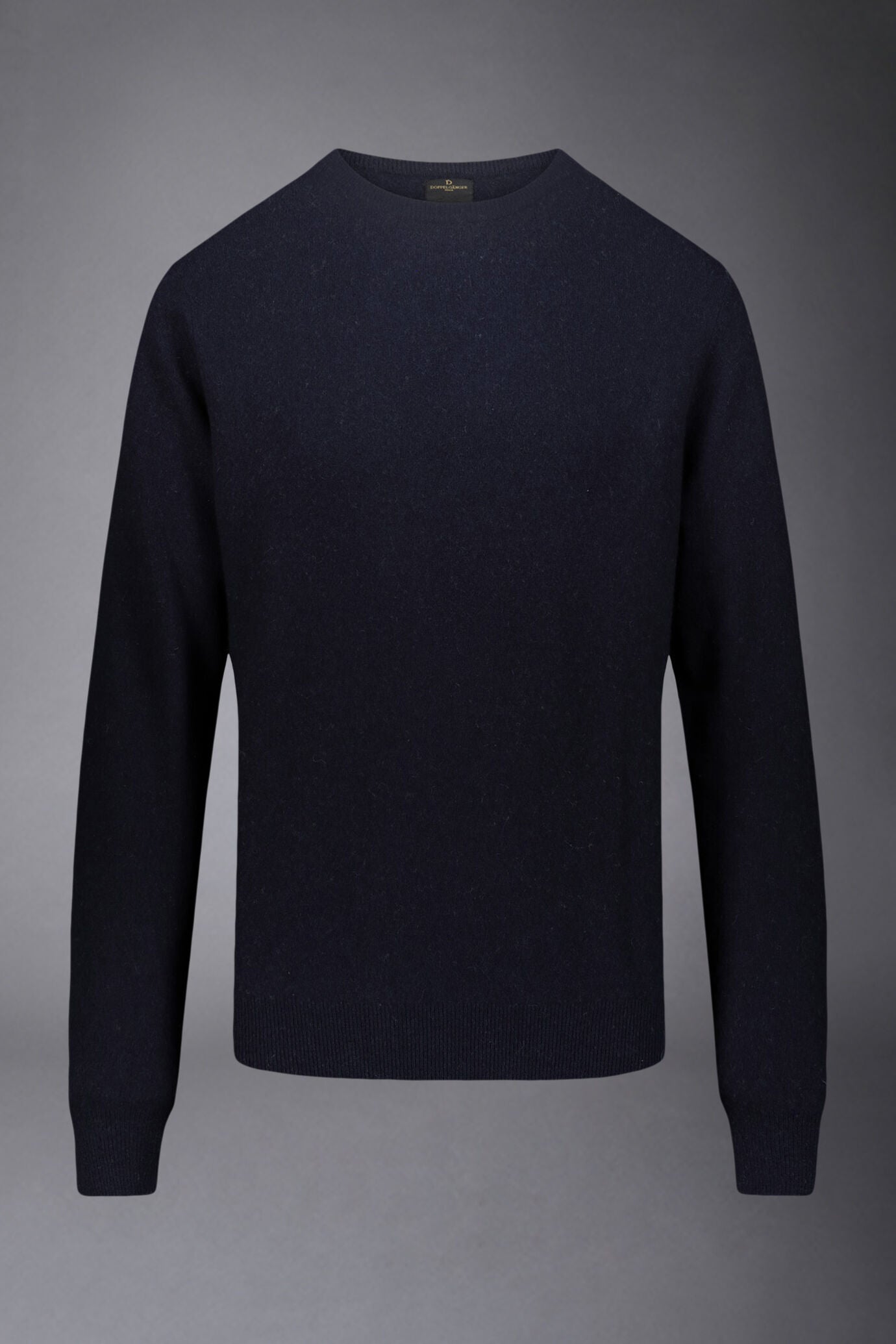 Men's crew neck wool blend lambswool regular fit sweater