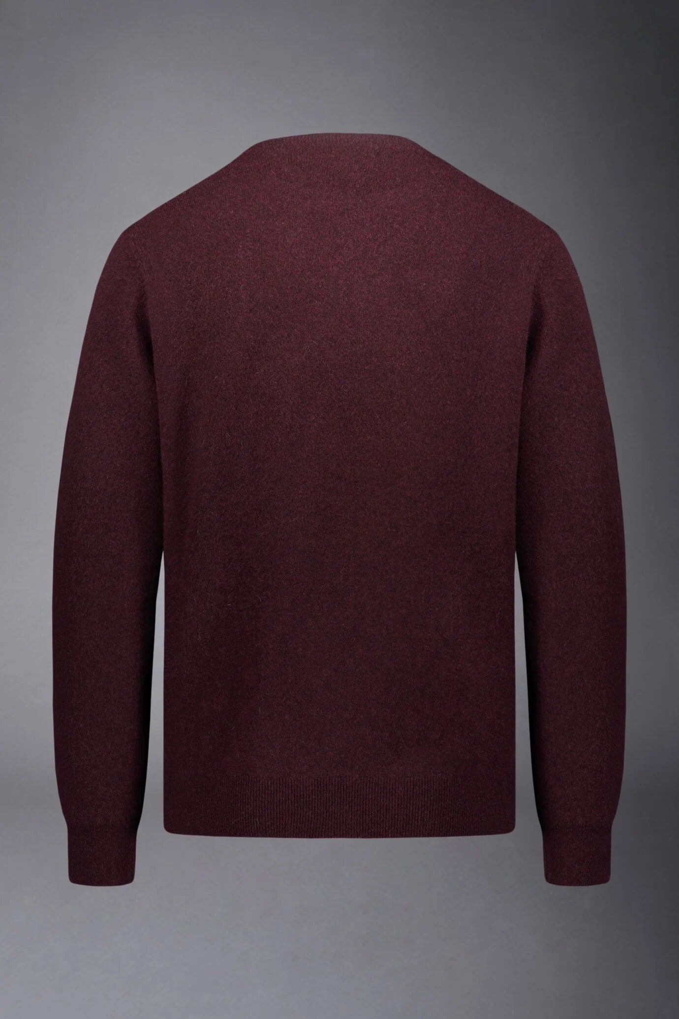 Men's crew neck wool blend lambswool regular fit sweater