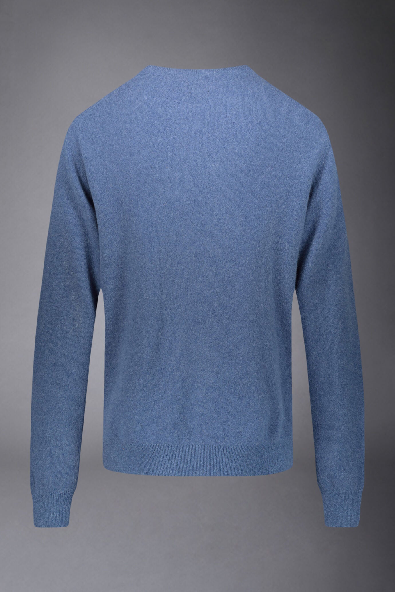 Men's crew neck wool blend lambswool regular fit sweater