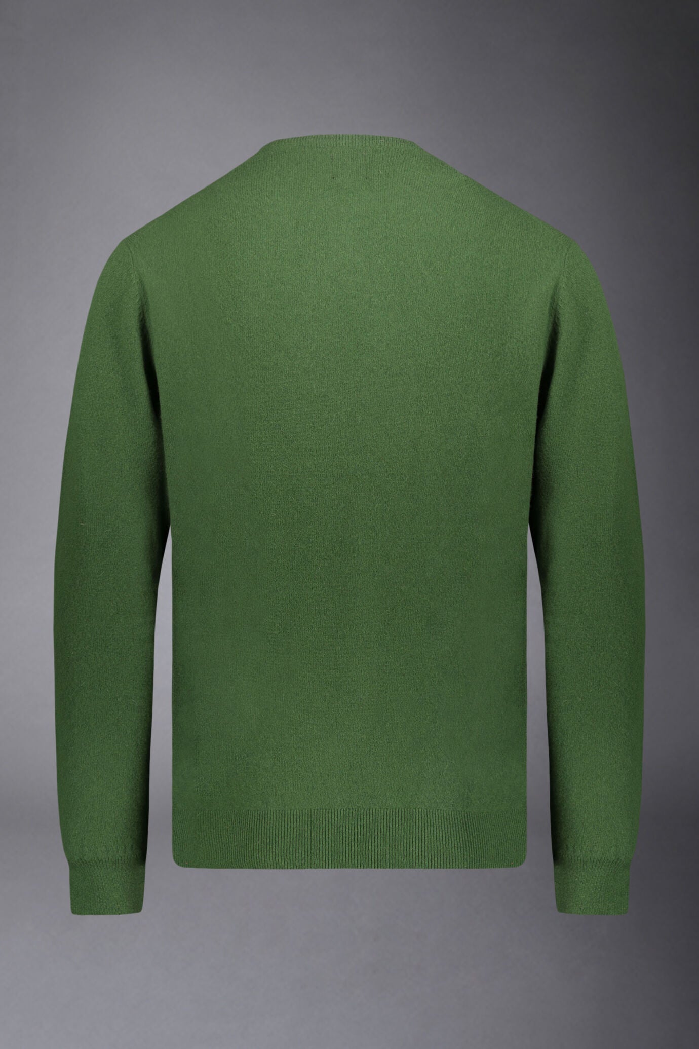 Men's crew neck wool blend lambswool regular fit sweater