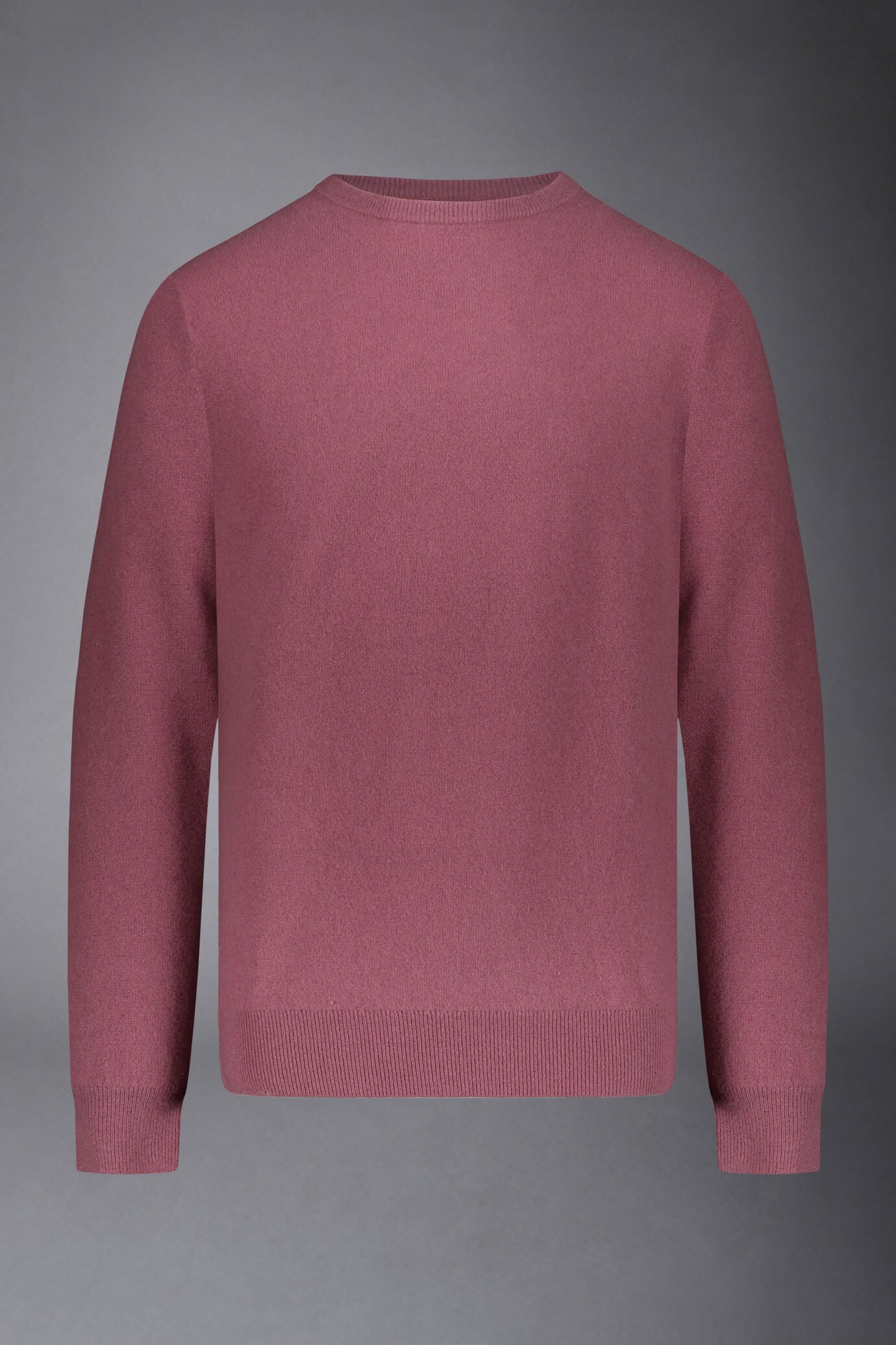 Men's crew neck wool blend lambswool regular fit sweater