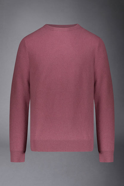 Men's crew neck wool blend lambswool regular fit sweater