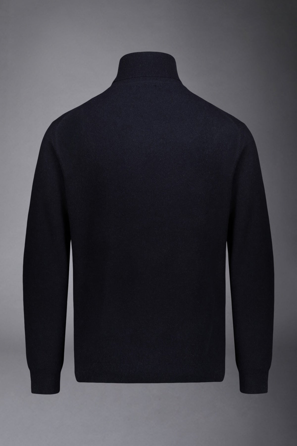 Men's turtleneck lambswool blend regular fit sweater