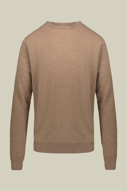 Men's 100% cashmere regular fit roundneck sweater