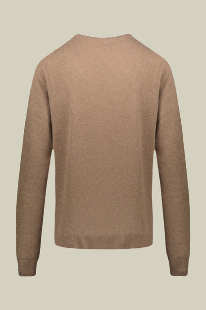 Men's 100% cashmere regular fit roundneck sweater