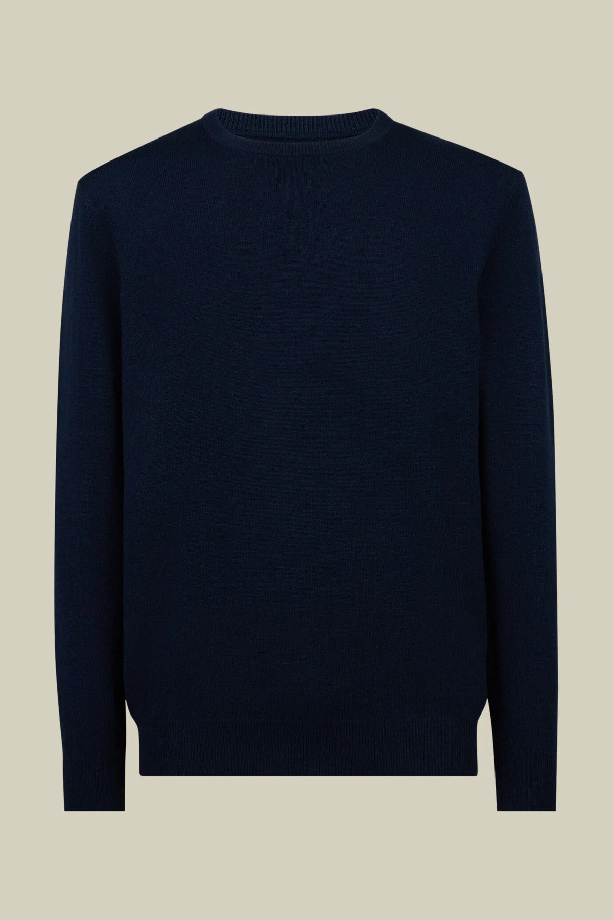 Men's 100% cashmere regular fit roundneck sweater