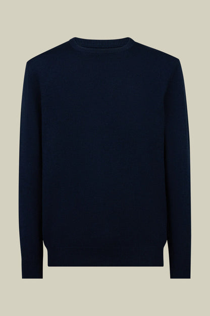 Men's 100% cashmere regular fit roundneck sweater