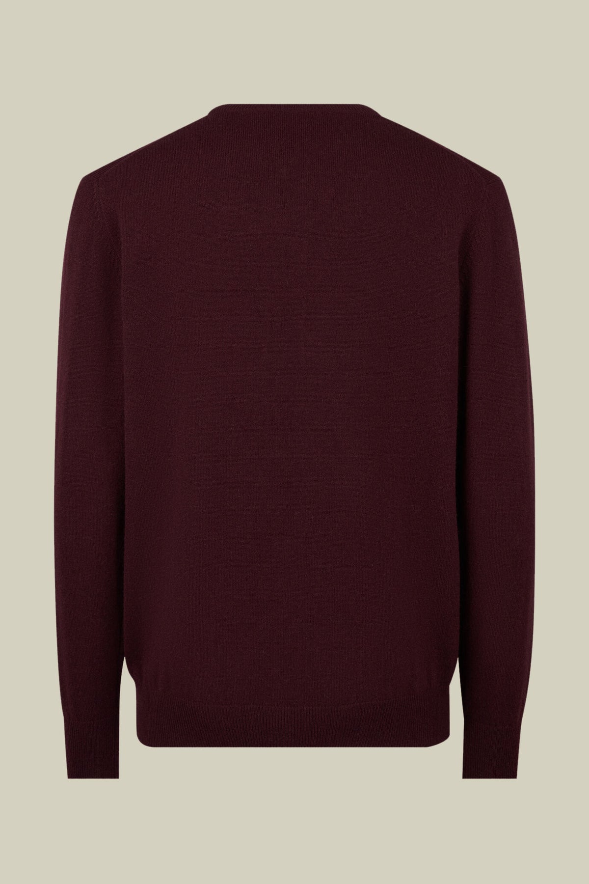 Men's 100% cashmere regular fit roundneck sweater