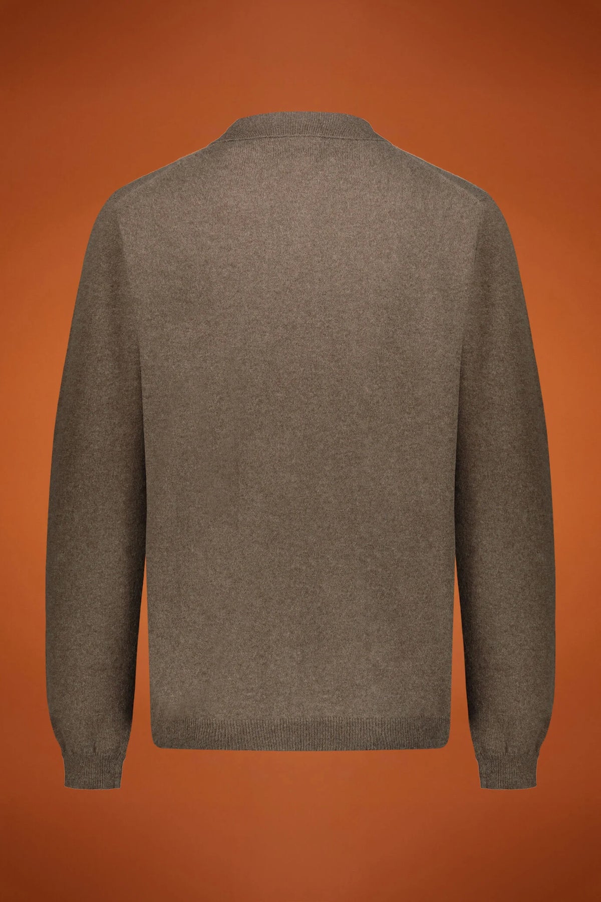 Genderless 100% cashmere regular fit polo shirt
