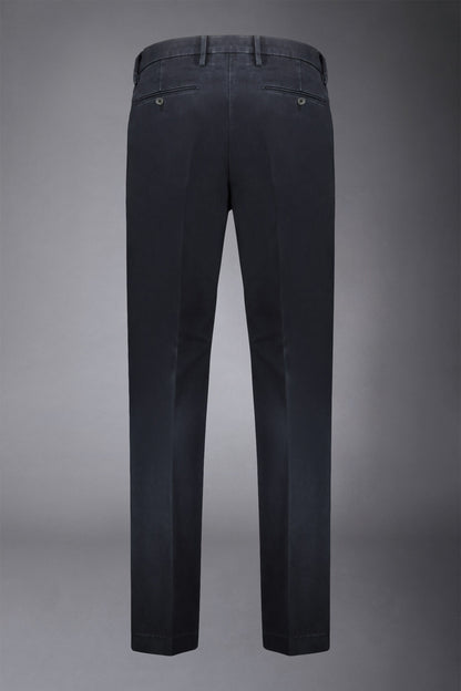 Men's classic chino pants regular fit twill construction