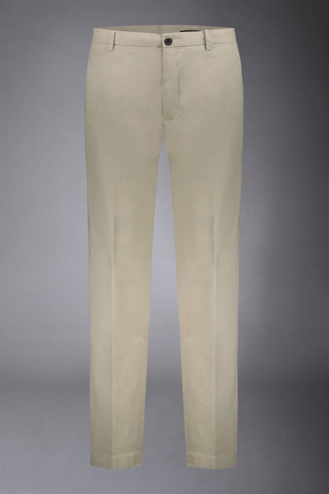 Men's classic chino pants regular fit twill construction